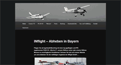 Desktop Screenshot of inflight-charter.de